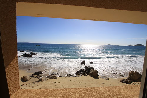 Vue sur mer depuis l'hôtel