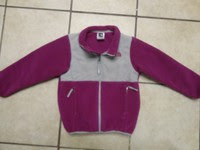 The North Face Fleece Type Zip Up Toddler Jacket - Size 4T