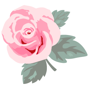 バラの花素材47 花 植物イラスト Flode Illustration フロデイラスト