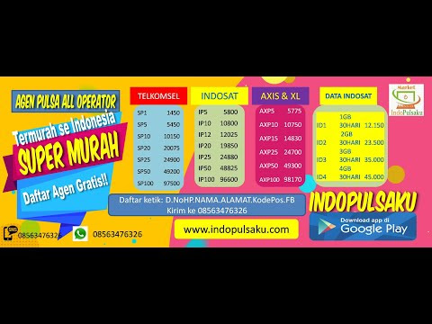 Youtube Cara Bisnis Pulsa Murah