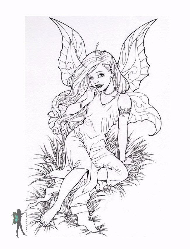 free amy brown coloring pages download free clip art free