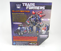 Transformers Soundwave Voyager - Generations Fall of Cybertron - caja