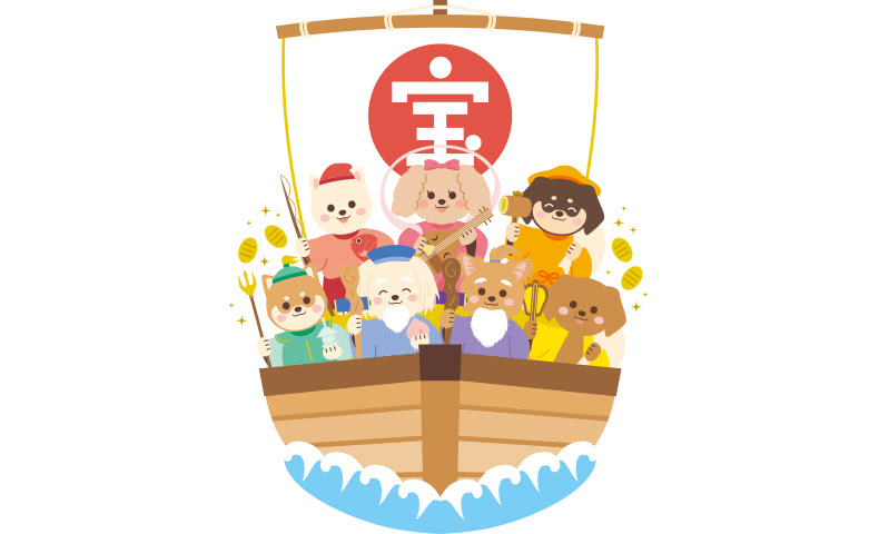 戌年 年賀状 をテーマにした無料イラスト素材10選 商用利用可 Acworks Blog