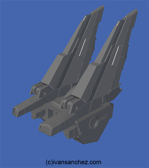 mobile suit gundam seed Impulse zgmf x56s 3d mesh cg sandrum 