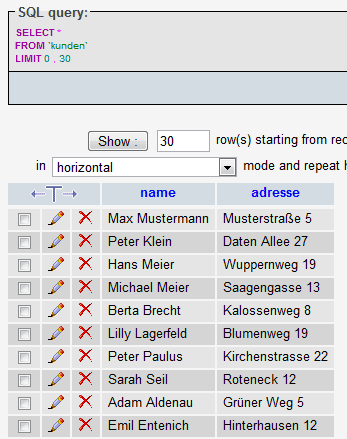 Delete query in mysql