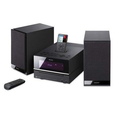 Sony CMTBX20i Micro Hi-Fi Shelf System (Black)