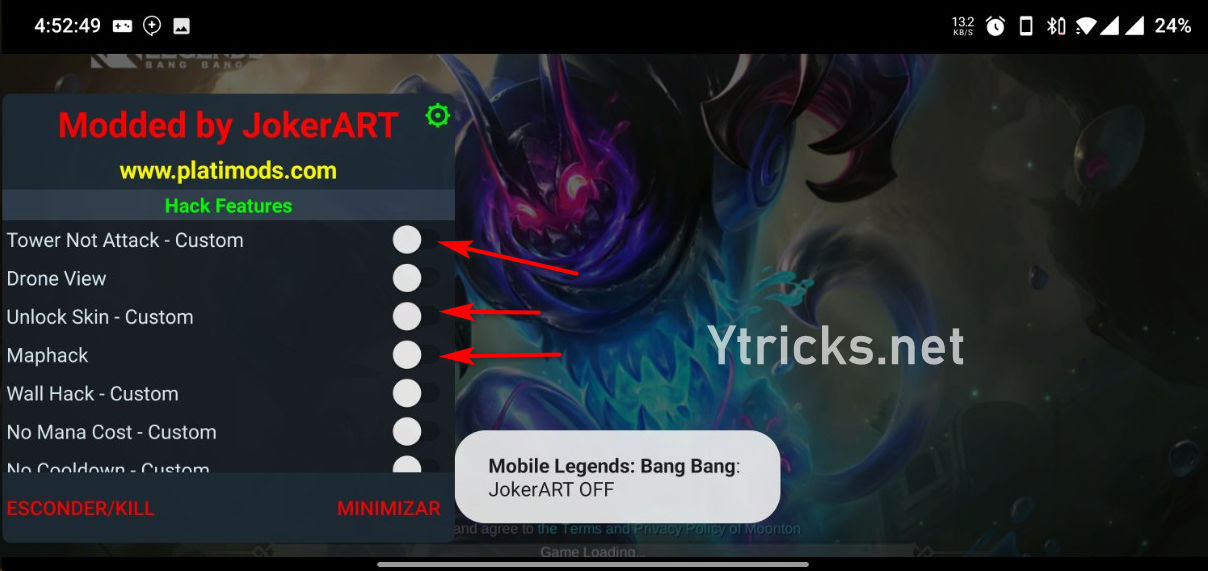 Mobile Legends Mod Apk V21 5 64 6161 Unlimited Money Hack Map