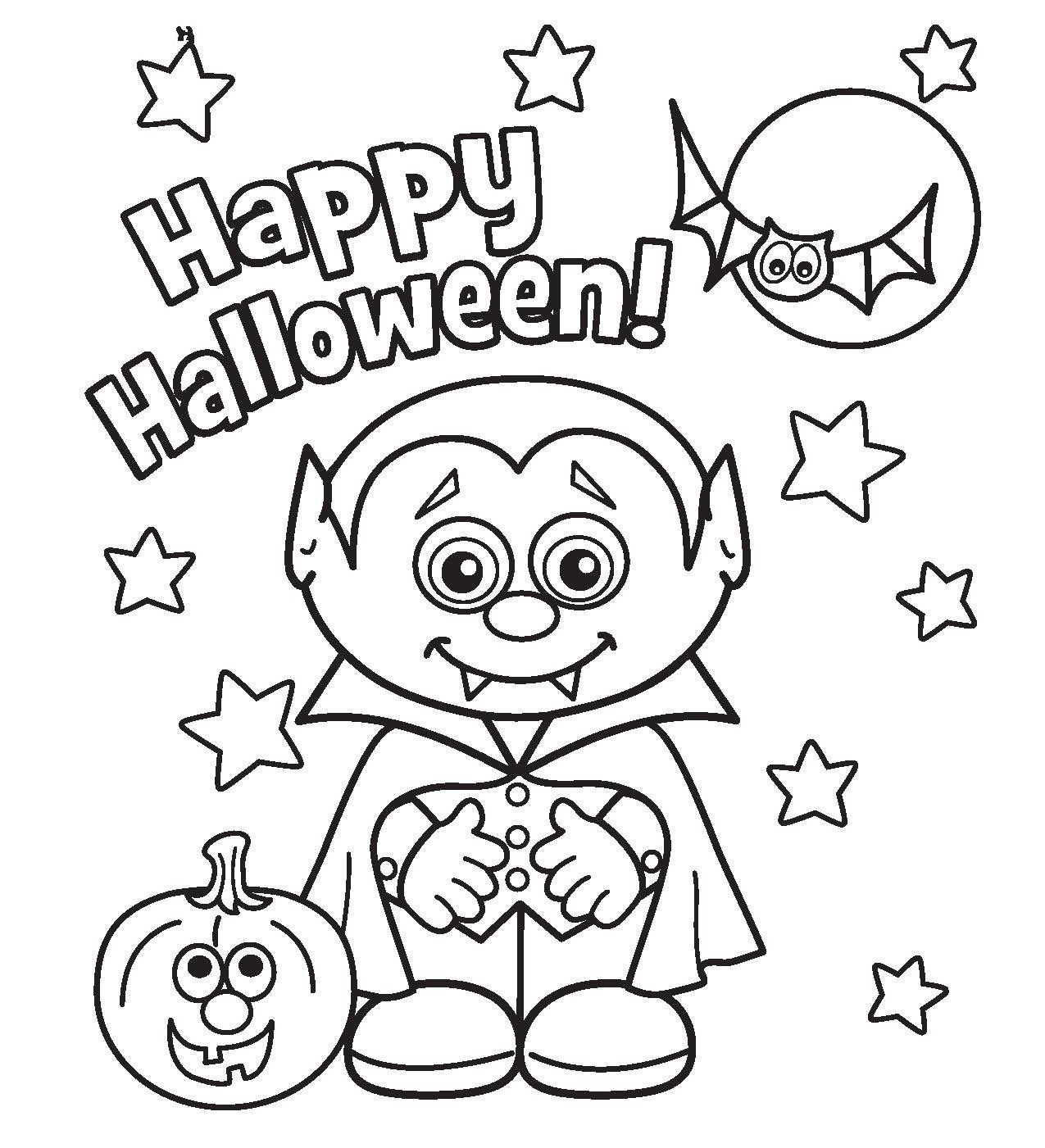 Download Halloween coloring pages to download and print for free