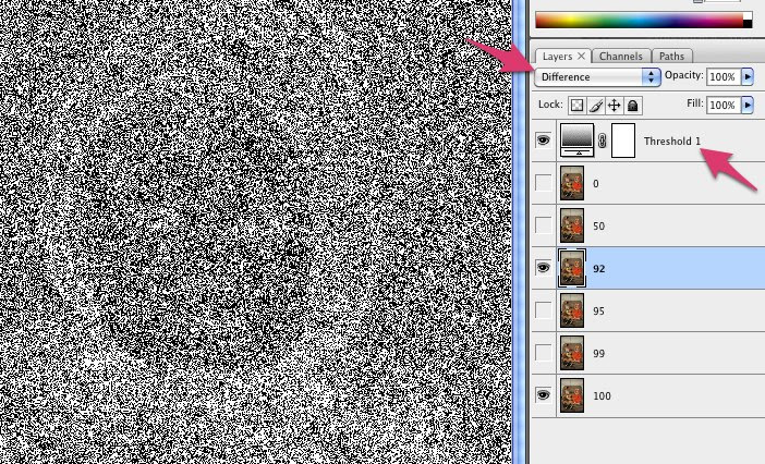 comparing jpeg 92 and 100 from LR with photoshop layers