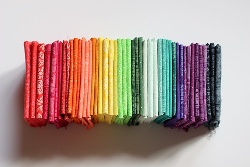 Hand-dyed Rainbow Update by Jeni Baker