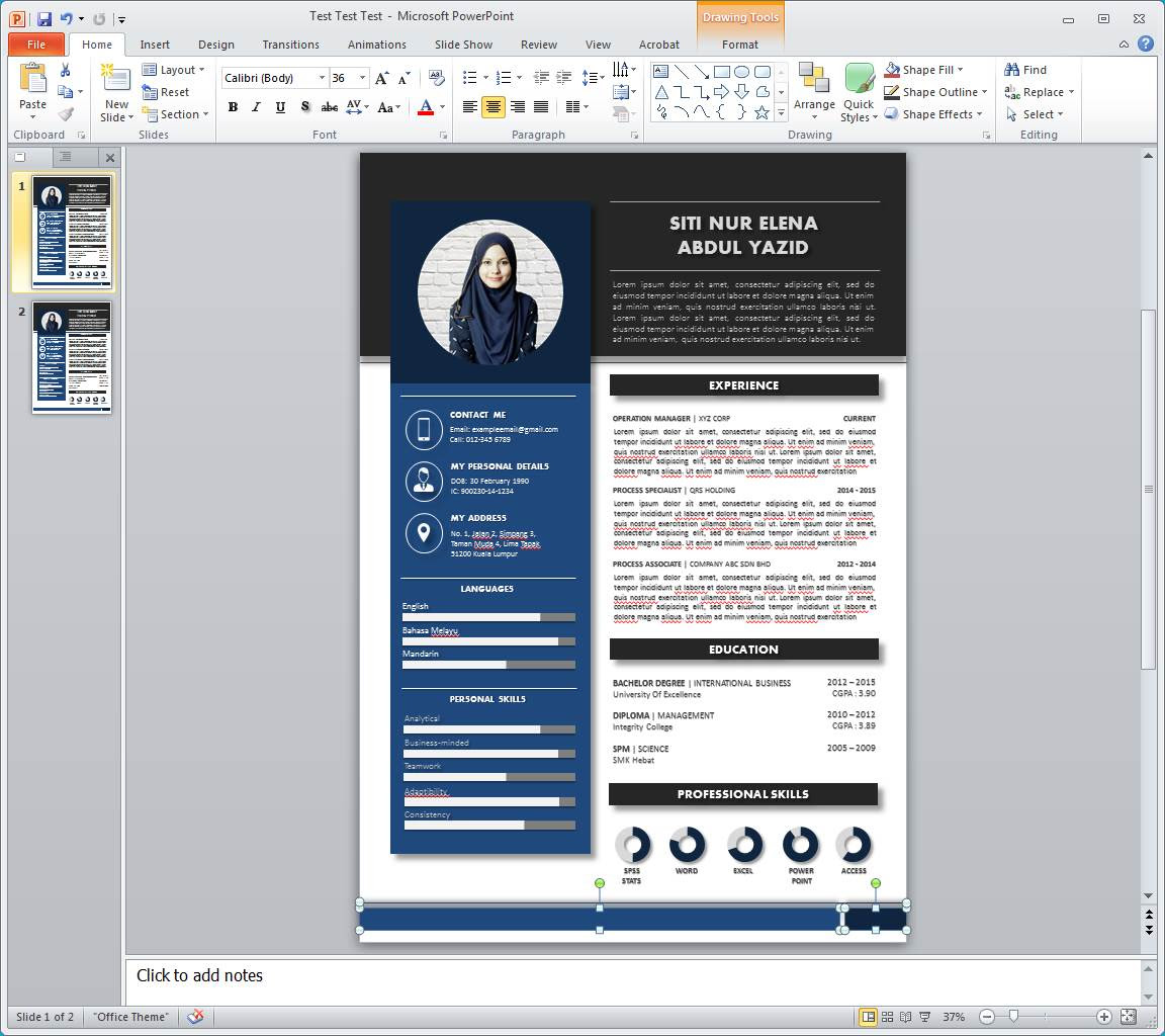 Lelaki Ini Ajar Cara Mudah Untuk 'Design' Resume Moden 