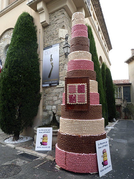 pyramide de macarons