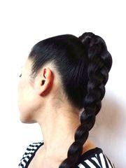 三つ編みポニーテール Romany Blog