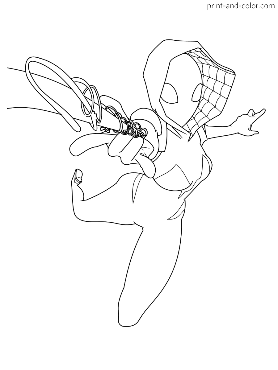 Spider Man coloring pages | Print and Color.com