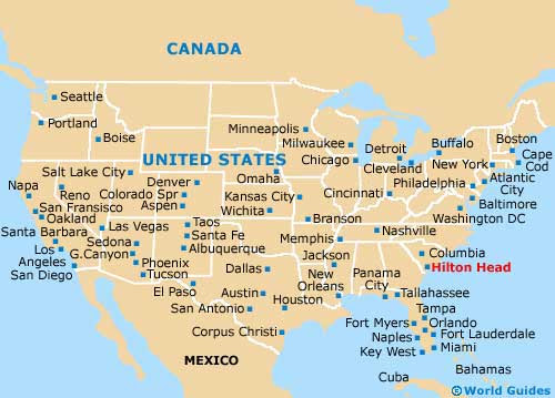 Usa Map South Carolina