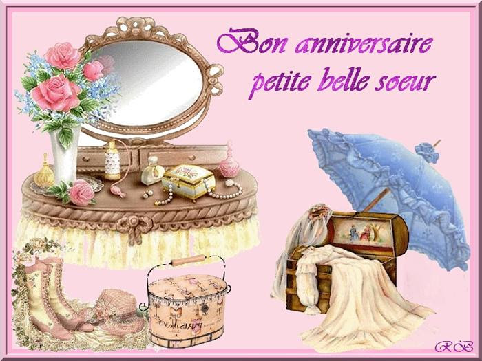 Bon Anniversaire Petite Belle Soeur