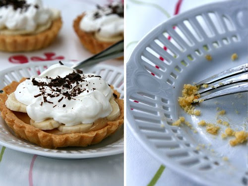 Banoffee prima e dopo