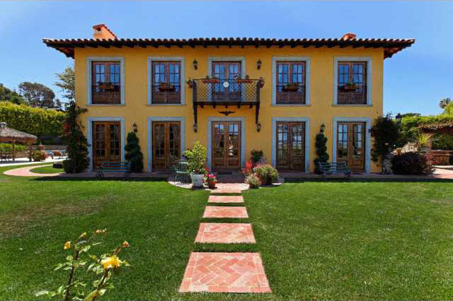 Spanish Colonial Hacienda-Style Home With A Touch Of Tuscany 