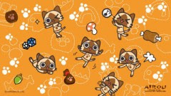 Quatroboom アイルー壁紙プレゼント