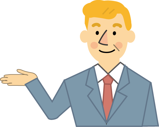 外国の男性 外人 ビジネス イラスト無料素材