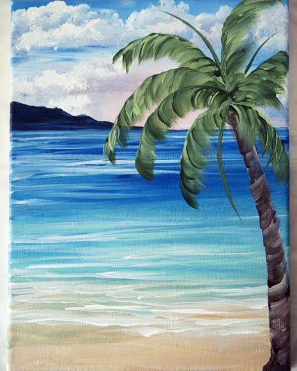 40 Easy Acrylic Painting Ideas on Canvas - Cartoon District