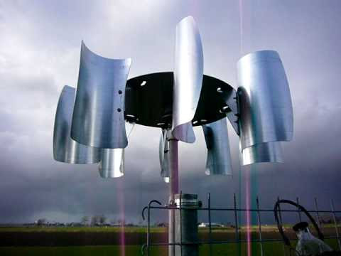 homemade DIY windmill with bike hub dynamo 2 - YouTube