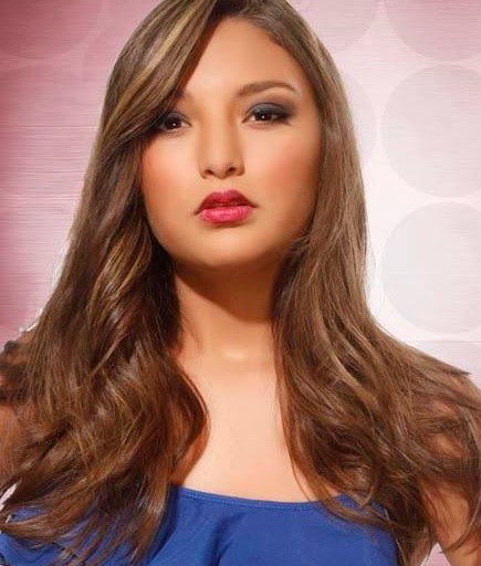 7 Gambar Model Rambut  Panjang  untuk  Wajah  Bulat  Terbaru