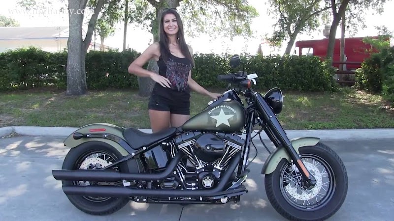 37 Harley Davidson Army Color, Paling Top!