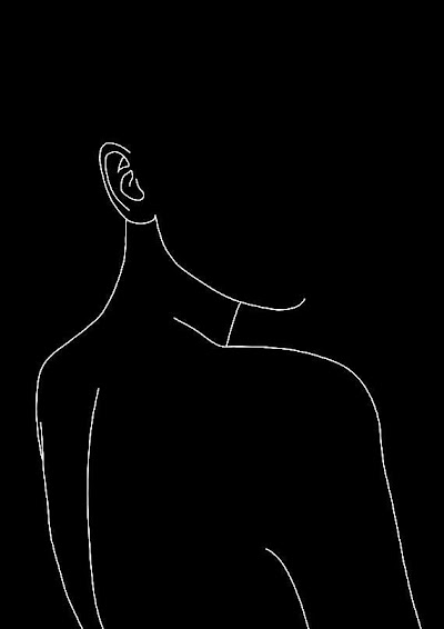 Minimalist Line Art Aesthetic Desktop Wallpaper