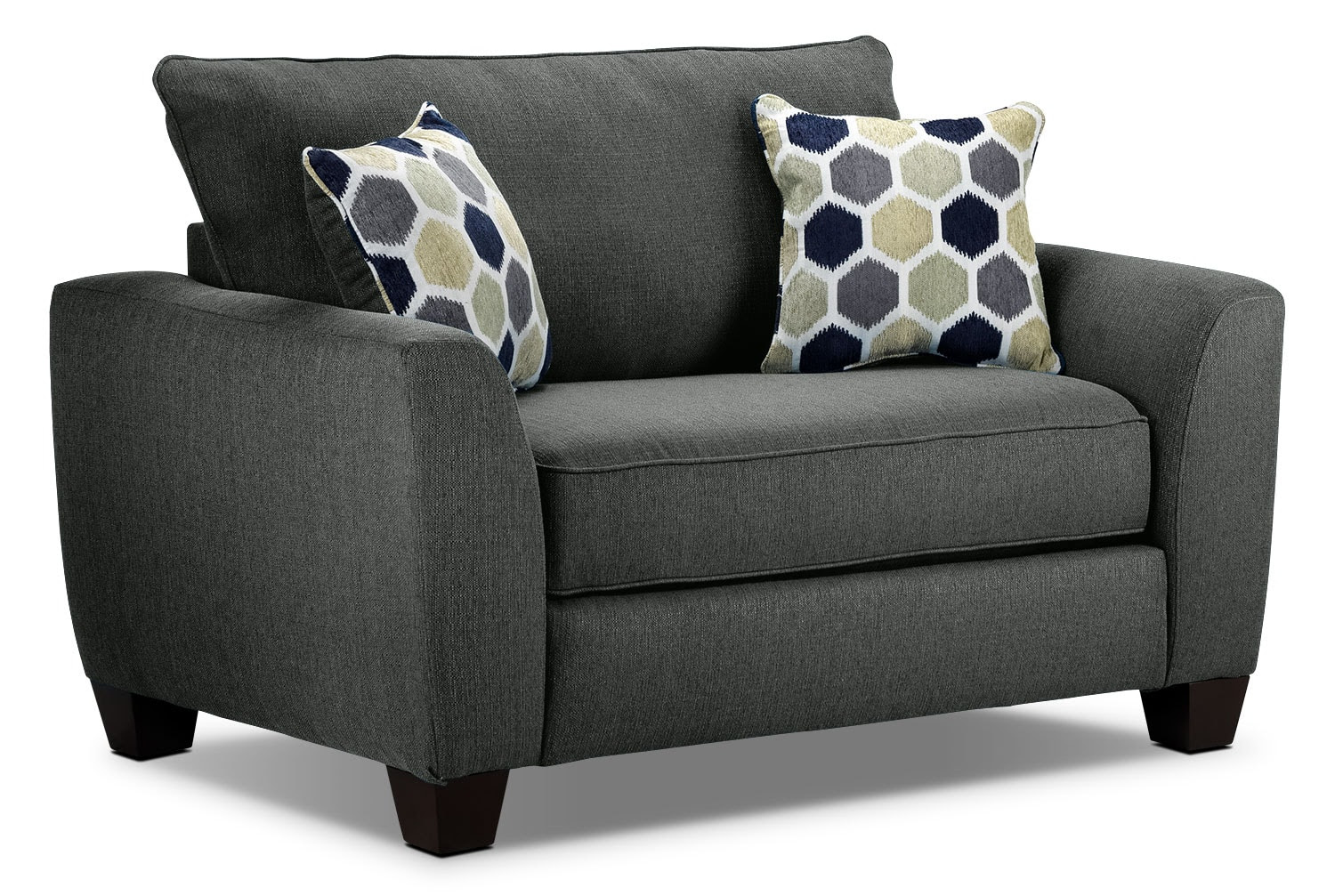 Heritage Chair and a Half - Grey | Leon's