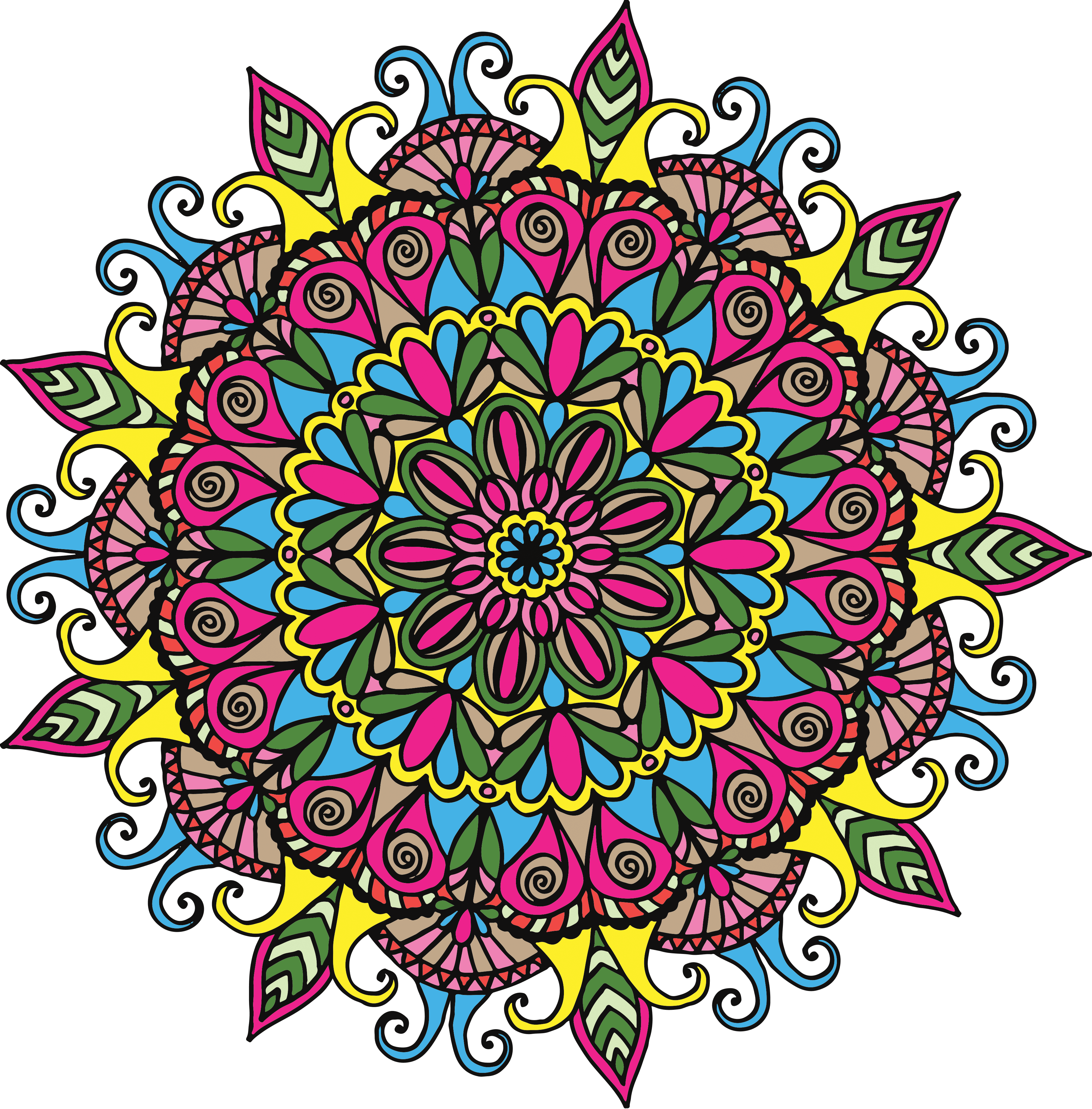 Download Mandala Transparent Images PNG PNG, SVG Clip art for Web ...