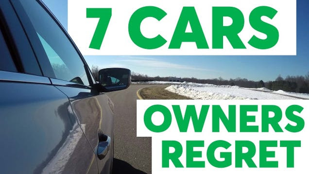 The Cars People Regret Buying Most, According to Consumer Reports