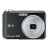 GE E1050TW-RD 10 MP Digital Camera with 5X Optical Zoom and 3.0-Inch Touch Screen LCD with Auto Brightness (Red) image