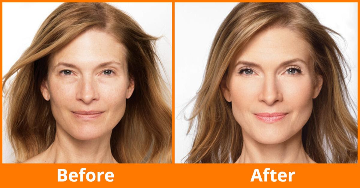 face slimming mask before and after after death