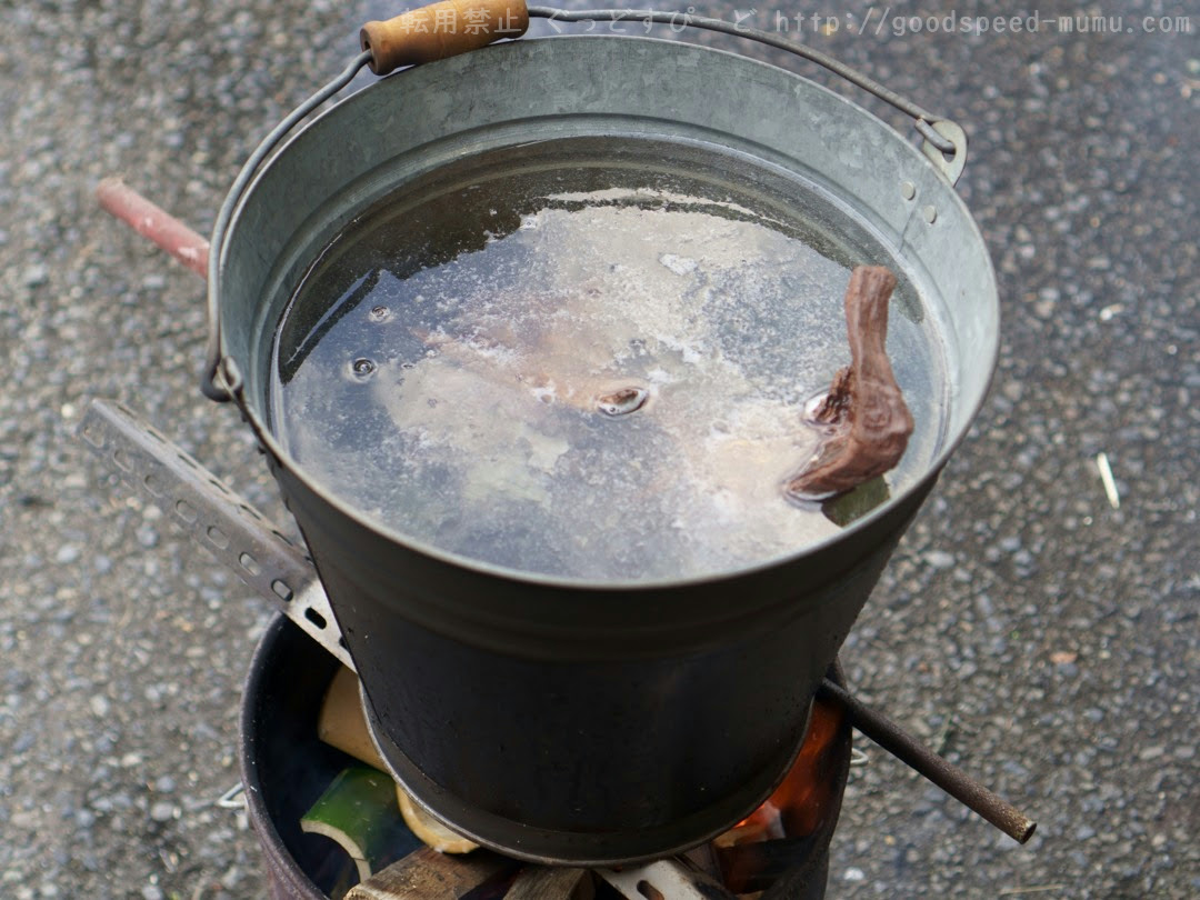 水槽用 流木のアク抜きをする ぐっどすぴーど