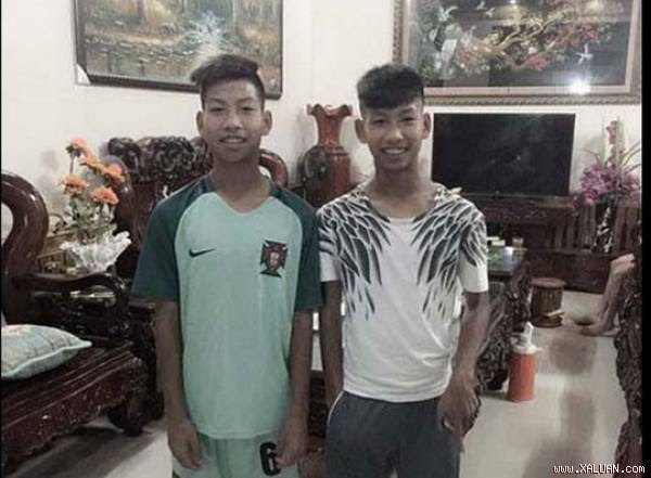 Hai anh em Lê Sỹ Hồng, Lê Sỹ Hà của U15 Hà Nội bị cấm thi đấu 1 năm vì gian lận tuổii