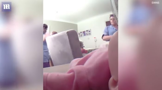 A Home Care Worker Continuously Sprayed Aerosol In A Dementia Patient's Face Despite Begging Her To 'STOP IT'.