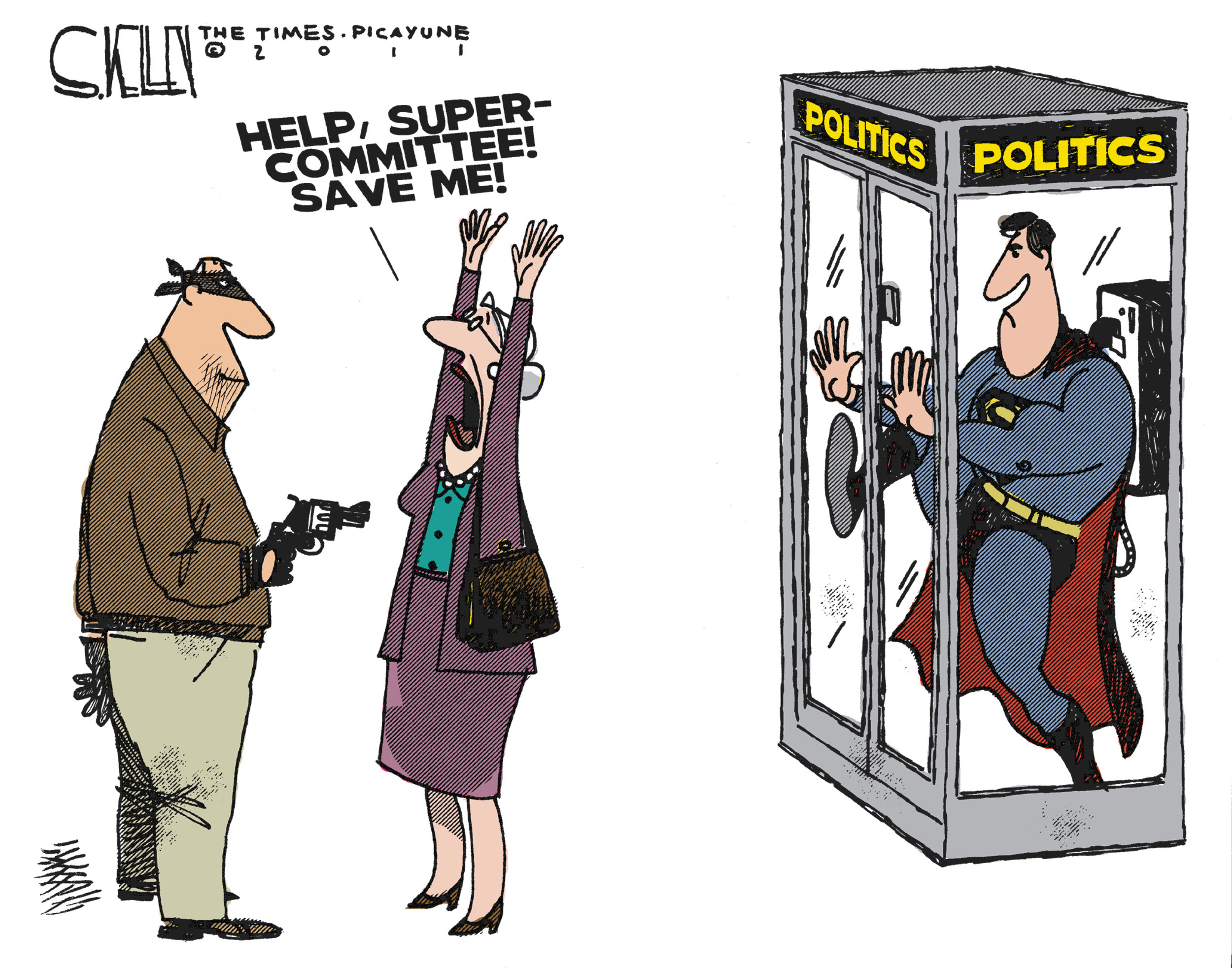 Cartoon by Joe Heller