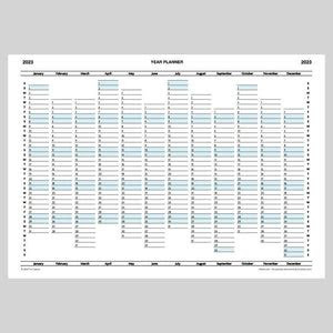These calendars have all twelve . 2023 year planner calendar download for a4 or a3 print infozio