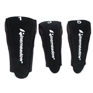 Pinemeadow Headcovers for 1 (Oversize), 3 and 5 (Black/White)