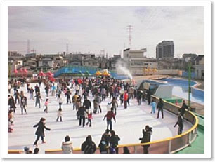 川口市立グリーンセンター アイススケート場 関東 甲信越東海イルミネーション 灯ろう 氷雪イベント 夜景 初詣 初日の出 口コミ ランキング人気温泉宿