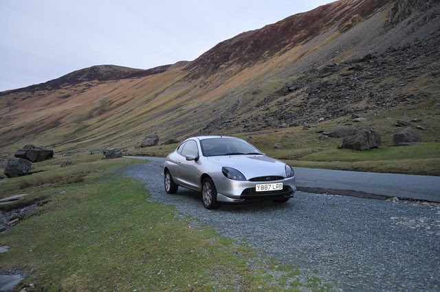 Ford Puma at Honister Pass