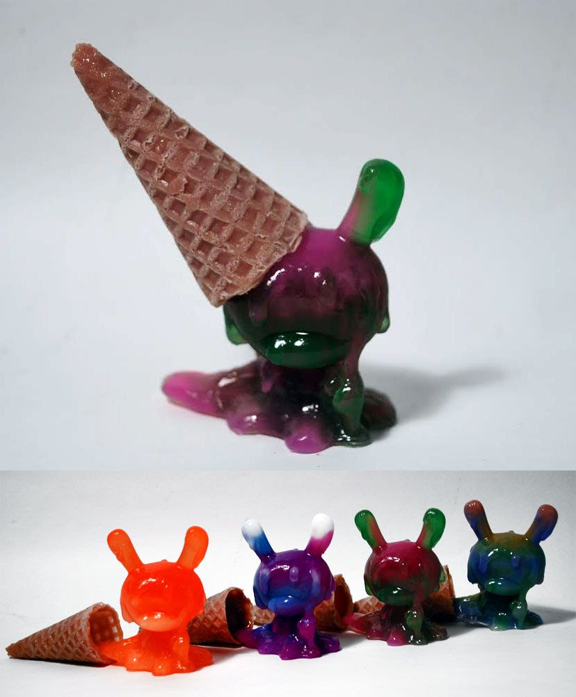 "Sherbert Day" custom Dunny series from MannyX!!!