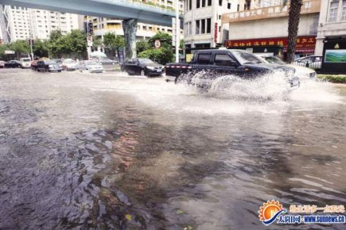 台风叠加天文潮 海水倒灌厦门变东方威尼斯_新浪福建_新浪网