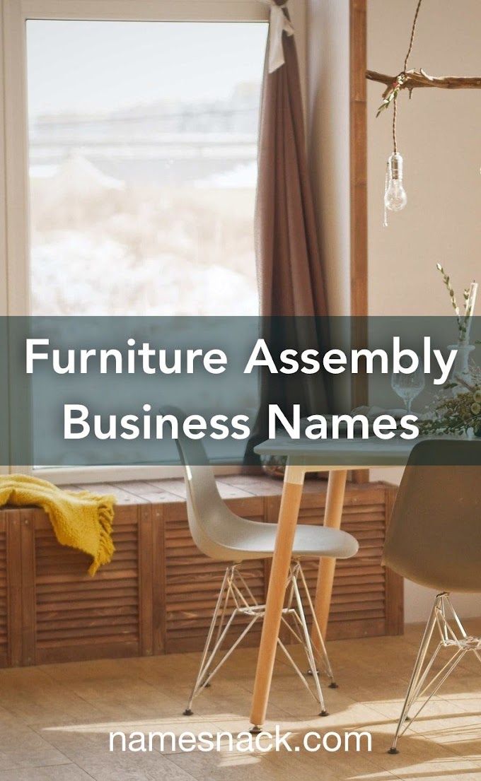 Unique Name For Chair