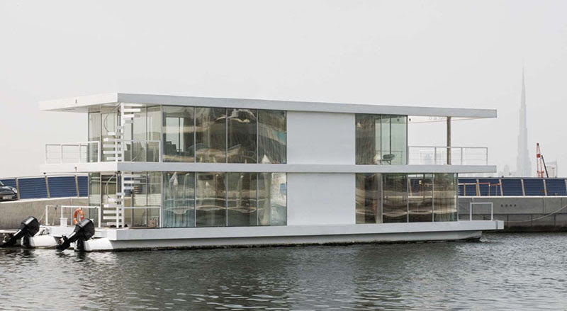 11 Awesome Examples Of Modern House Boats | CONTEMPORIST