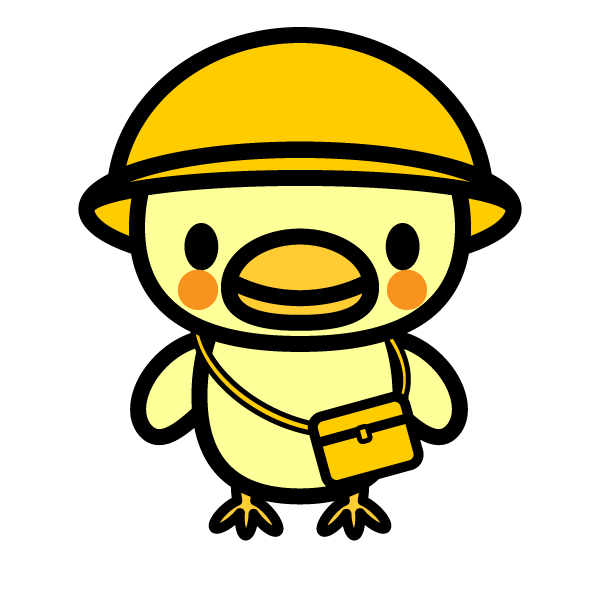 かわいい保育 幼稚園児ひよこの無料イラスト 商用フリー オイデ43