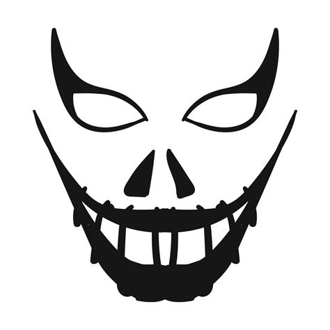  scary pumpkin carving stencils printable