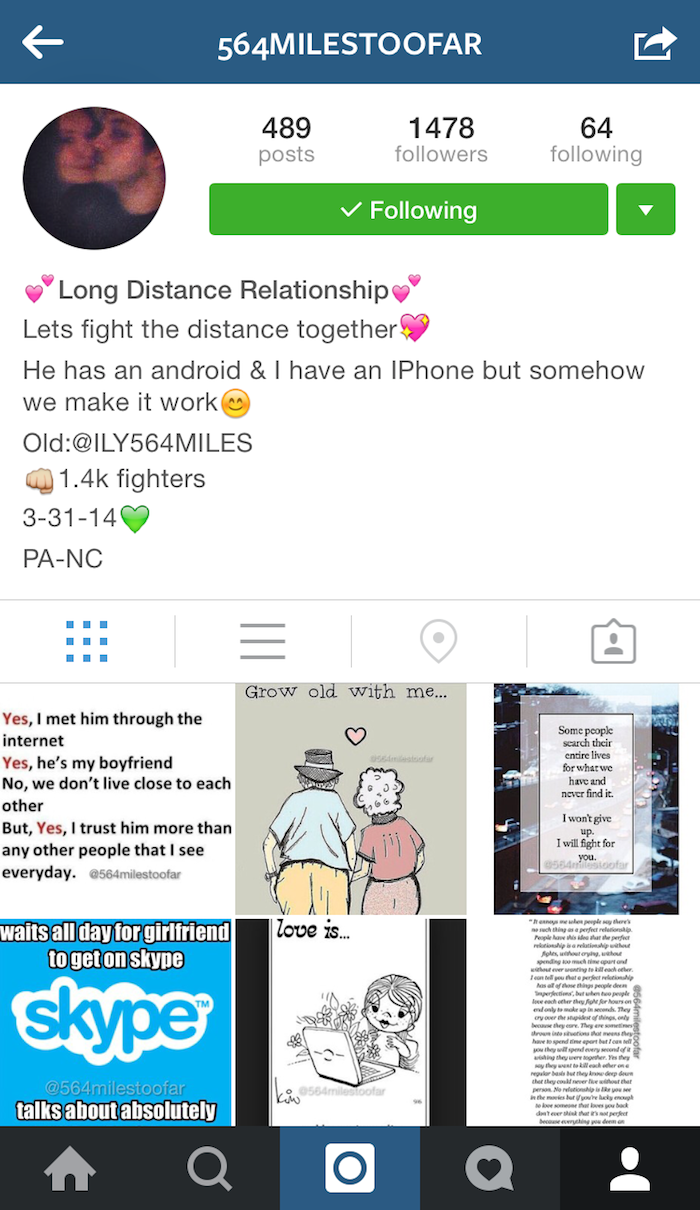 5 Long Distance Instagram Accounts You Must Follow! > LDR ...