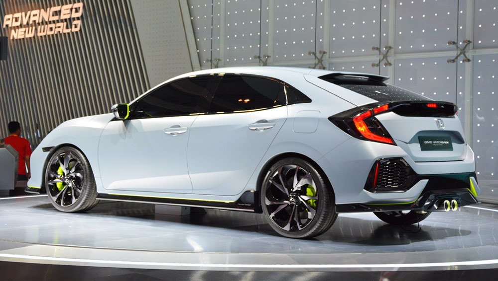 Tampilan Civic hatchback yang menawan - Dealer Mobil Honda 